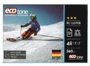 Ecotone Photo Paper 4X6 Rc Glossy 260 Grams