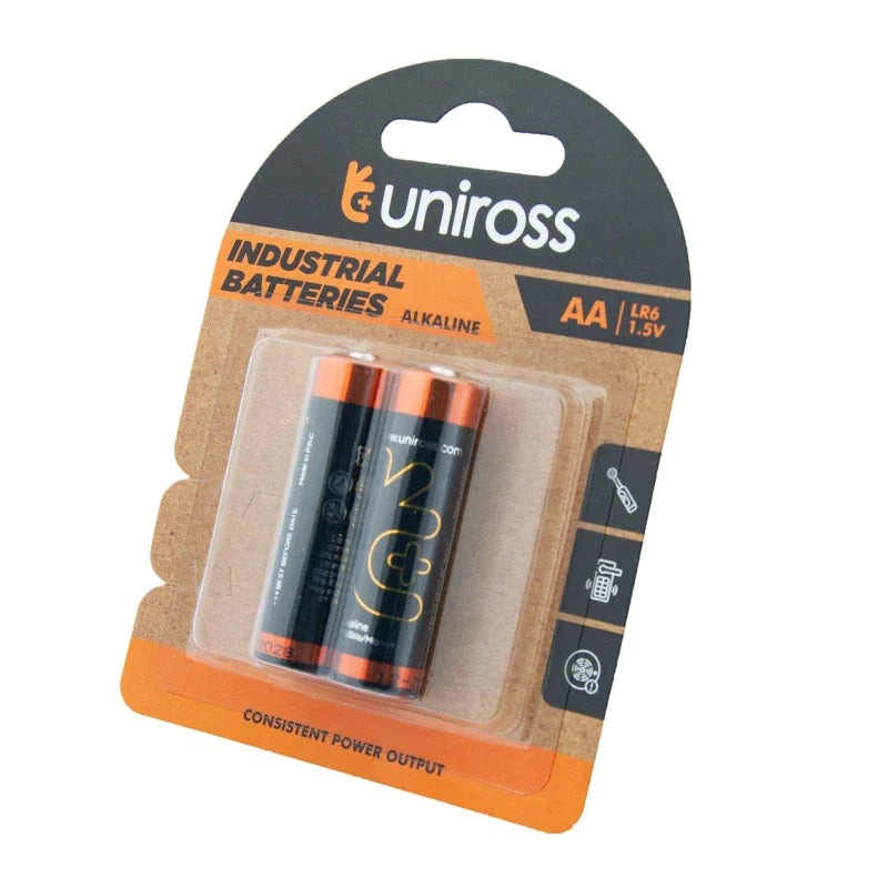 Uniross Original Aa2 Size 1.5 V Industrial Alkaline Battery Cells