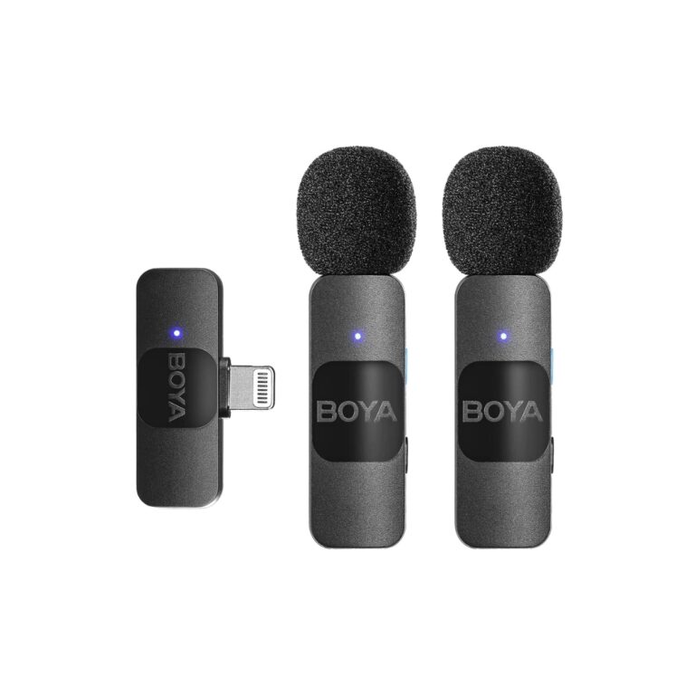 BOYA BY-V2 Wireless Microphone for iOS Devices Double