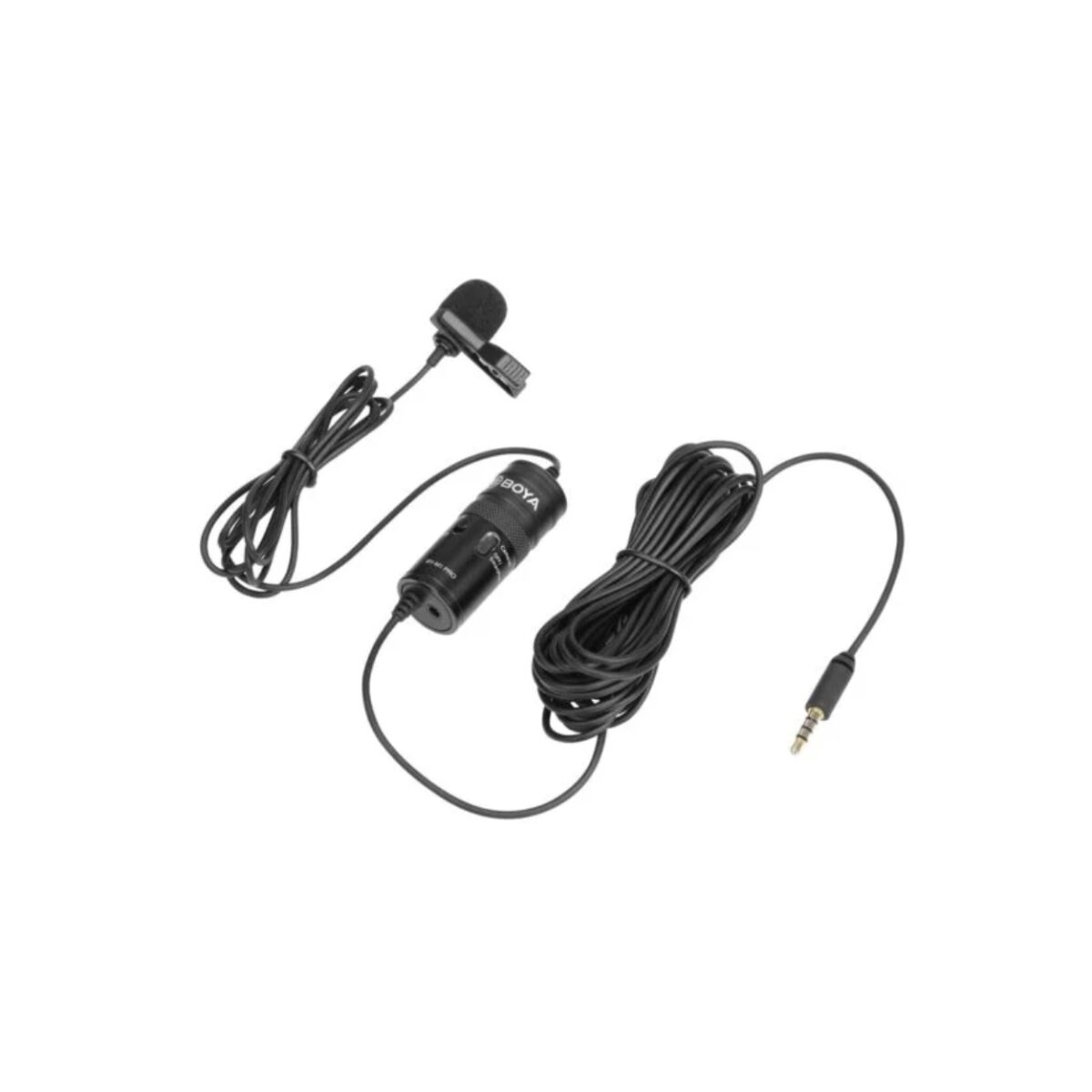 BOYA by-M1 Pro Omnidirectional Lavalier Microphone Clip-on Lapel Mic (1)