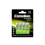 Camelion AA4 2500 mAh rechargeable Batteries