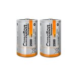 Camelion D size 2500 mAh rechargeable Batteries (Pack of 2)