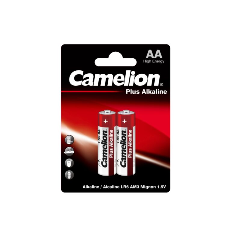 Camelion plus alkaline batteries AA2