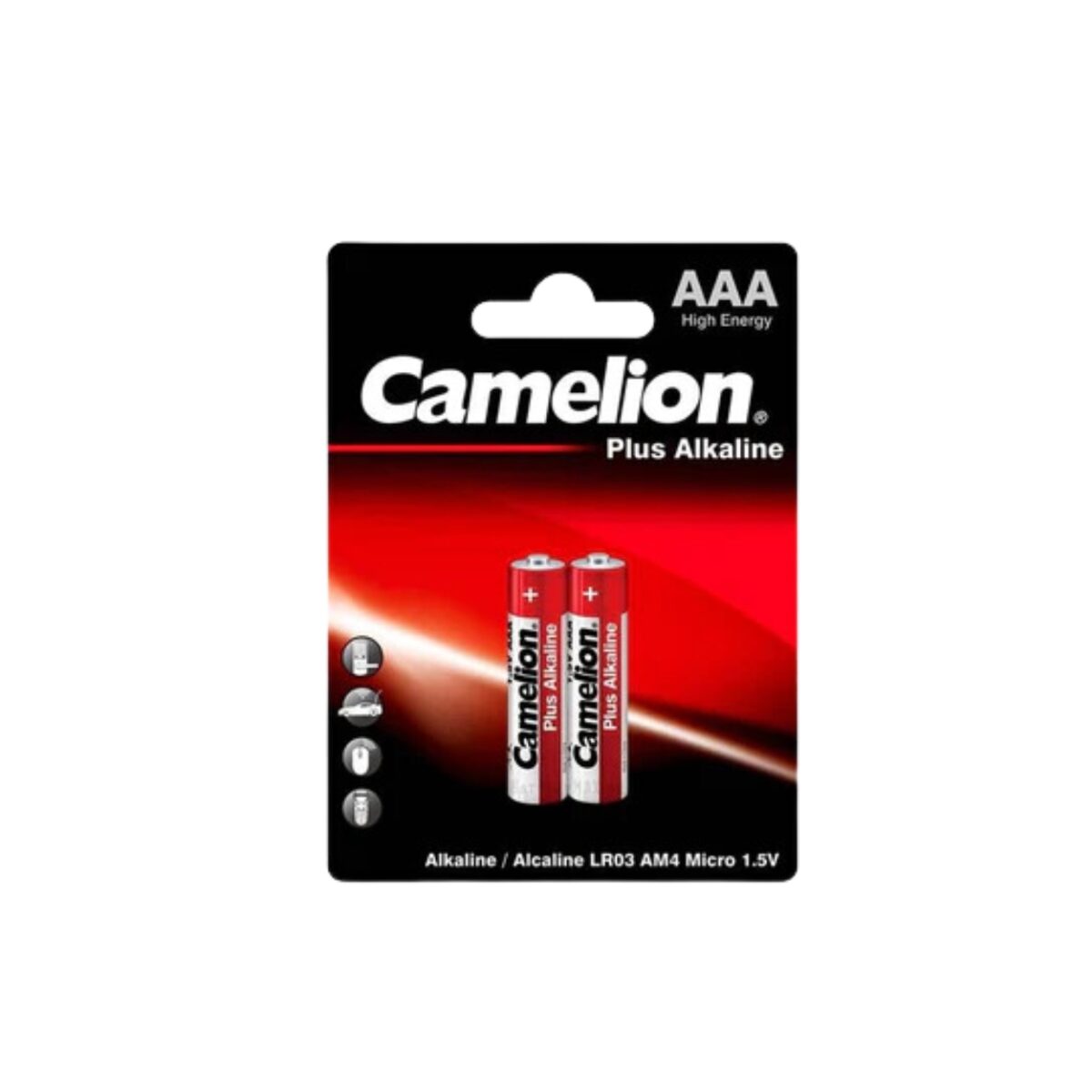 Camelion plus alkaline batteries AAA2