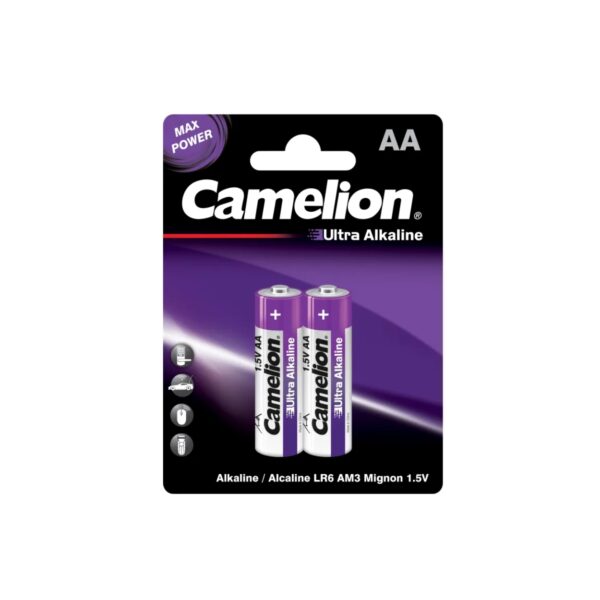 Camelion ultra alkaline batteries AA2