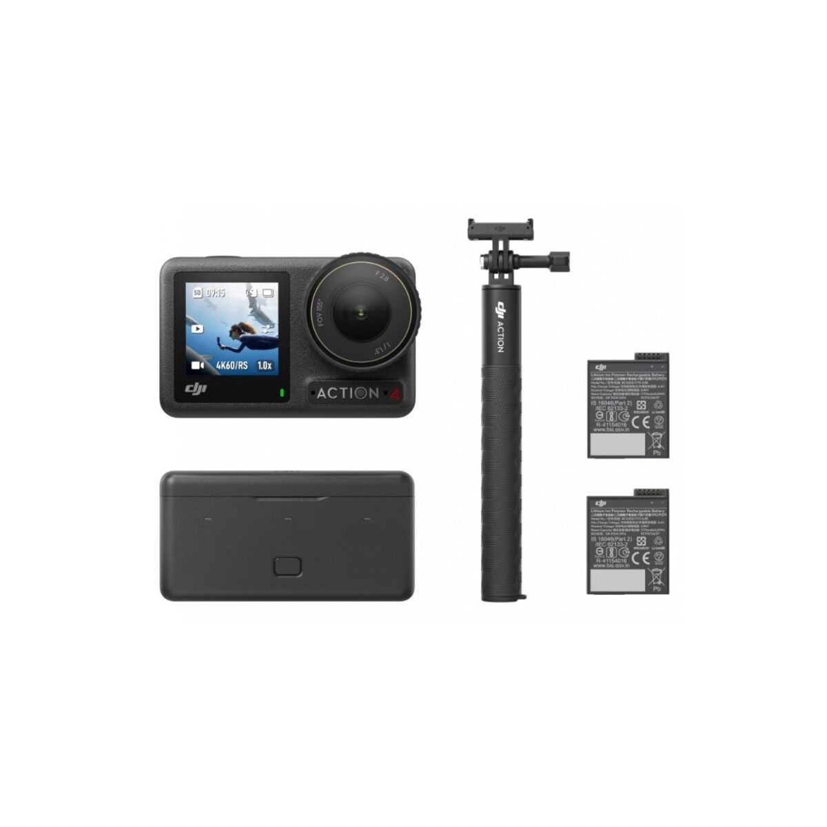 DJI Osmo Action 4 Adventure Combo Camera Accessories