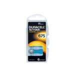 Duracell Hearing Aid Batteries Size 675 pack of 6 batteries