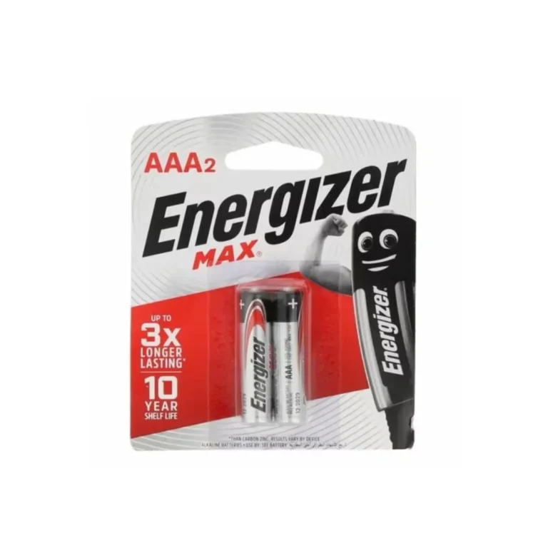 Energizer Max Alkaline Battery AAA2 1.5v