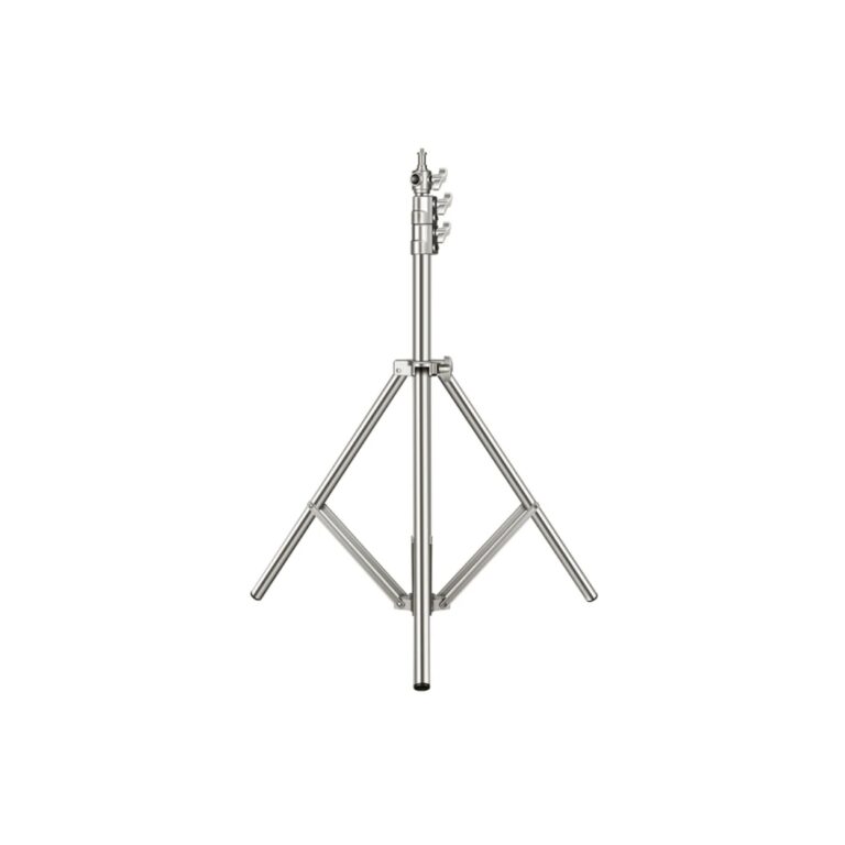 Heavy Duty Stainless Silver Light Stand (Small)