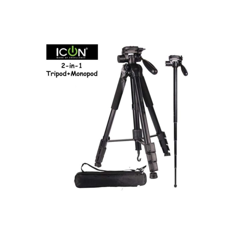 Icon 2 In 1 Monopod+Tripod 7863 Black