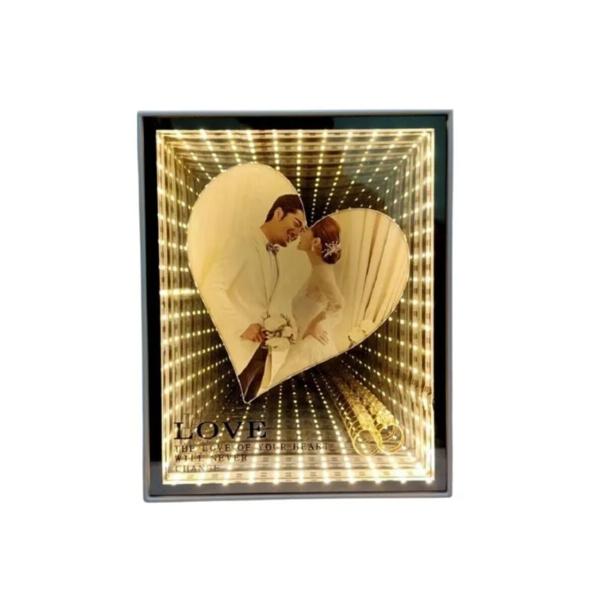 Latest 3D Magic Square Mirror With Led Lights, Imported Quality With Picture