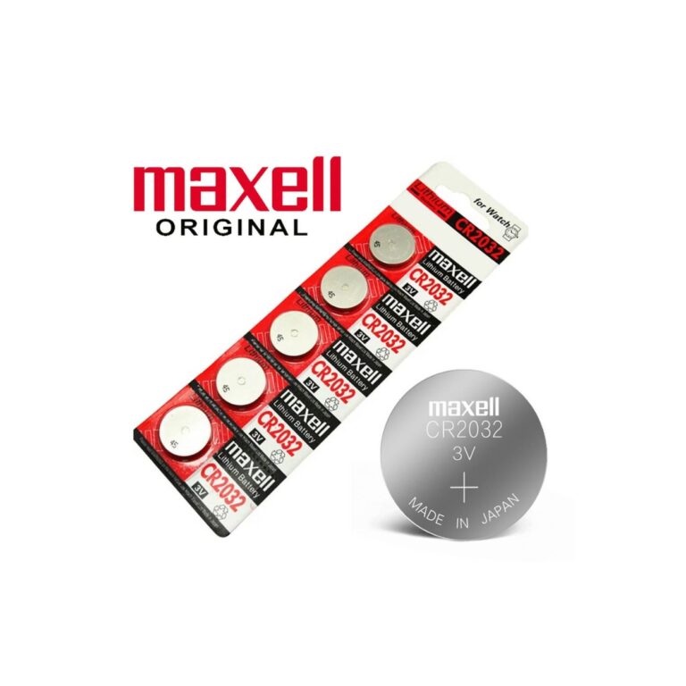 Maxcell CR2032 3V Lithium Coin Cell 5PACK