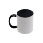 Mug Inside Black Color Ceramic Plain Sublimation 11 Oz (36 Mug) - Image 2