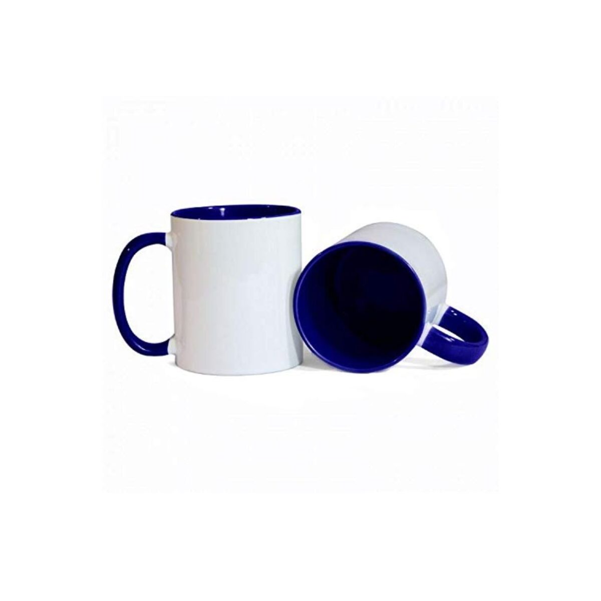 Mug Inside Dark Blue Color Ceramic Plain Sublimation 11 Oz (1)