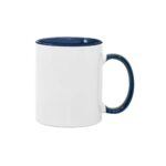 Mug Inside Dark Blue Color Ceramic Plain Sublimation 11 Oz (1)