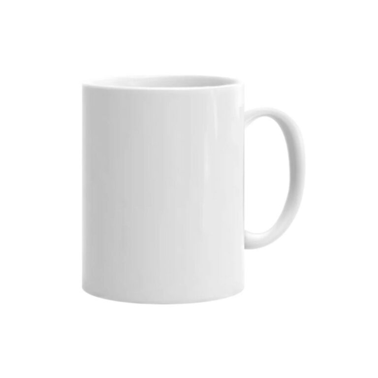 Mug White Ceramic Plain Sublimation 11 Oz