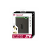 Transcend 2TB StoreJet M3 Type-C External Hard Drive (Iron Gray)