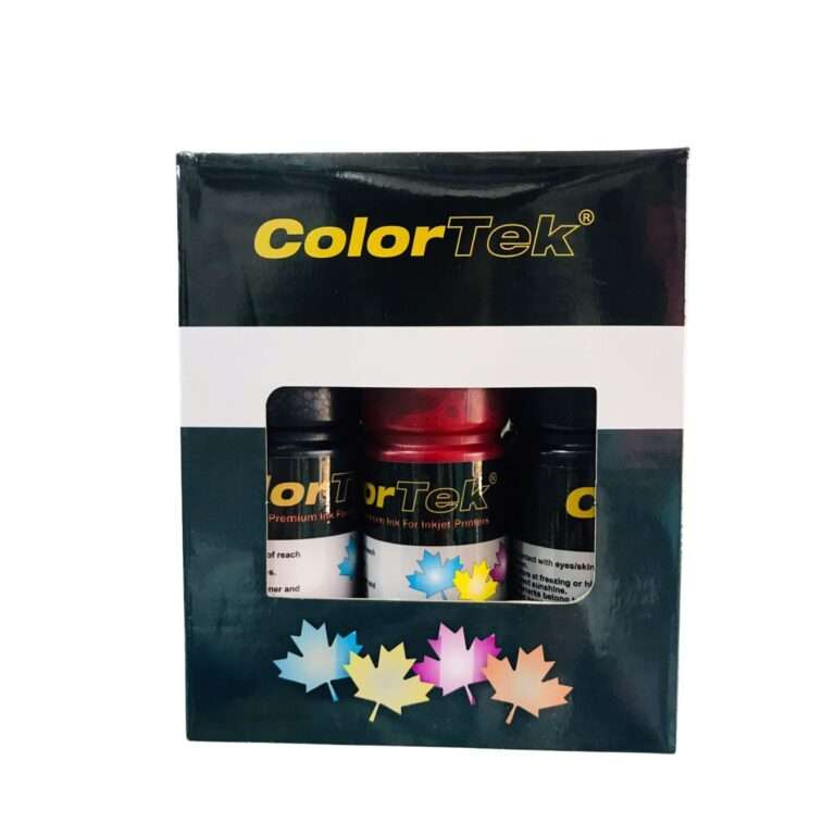 colortek sublimation ink 100ml 4 color set