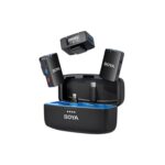 Boya Mic All in one dual wireless microphone on board recording