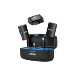 Boya Mic All in one dual wireless microphone on board recording