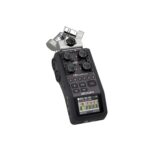 zoom h6 handy recorder all black mic