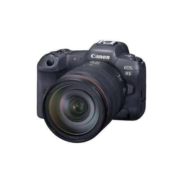 Canon EOS R5 Camera With RF 24-105mm F4 L IS USM Lens Kit