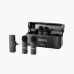 Boya BY-V4 4 Channel Mini Wireless Microphone for Camera