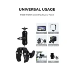 Jmary SR-56 Super Clamp for Mobile/GoPro/Camera