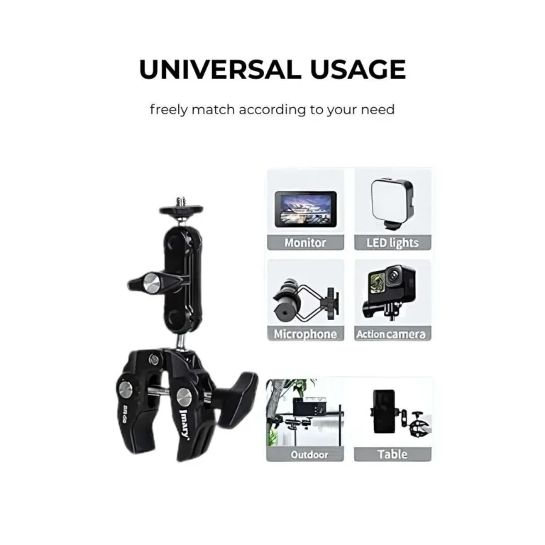 Jmary SR-56 Super Clamp for Mobile/GoPro/Camera
