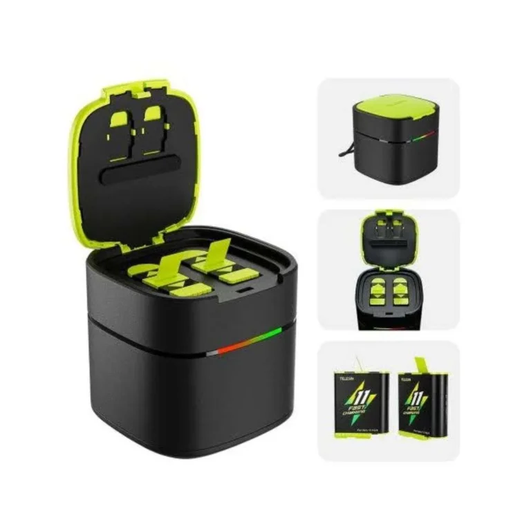 Telesin Dual Fast Battery Charging Box Kit for GoPro Hero 9/10/11/12