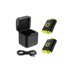 Telesin Dual Fast Battery Charging Box Kit for GoPro Hero 9/10/11/12