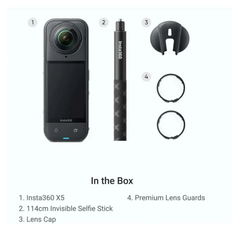 Insta360 X5 – Premium Lens Guards Bundle