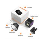 Mamen SL C60R LED Video Bi + RGB Video Light