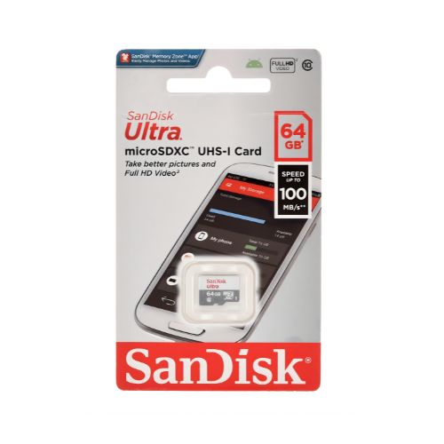SanDisk 64GB Class 10 UHS-I microSDXC Ultra Card