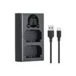 Sony FZ100 Dual Fast Charger For A7III Camera - Image 2