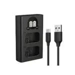 Canon LPE8 Dual Battery Charger for LP-E8 Battery