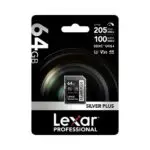 Lexar 64GB 205MB/s Silver Plus SD Card Price in Pakistan