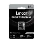 Lexar 64GB 250MB/s Silver Plus UHS II SD Card